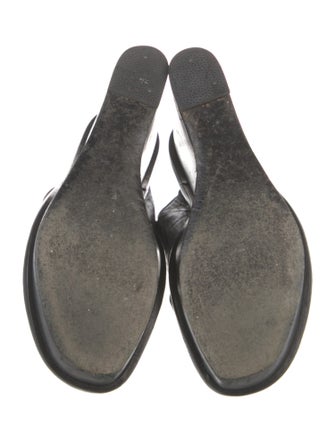 Tory Burch Leather Slingback Sandals