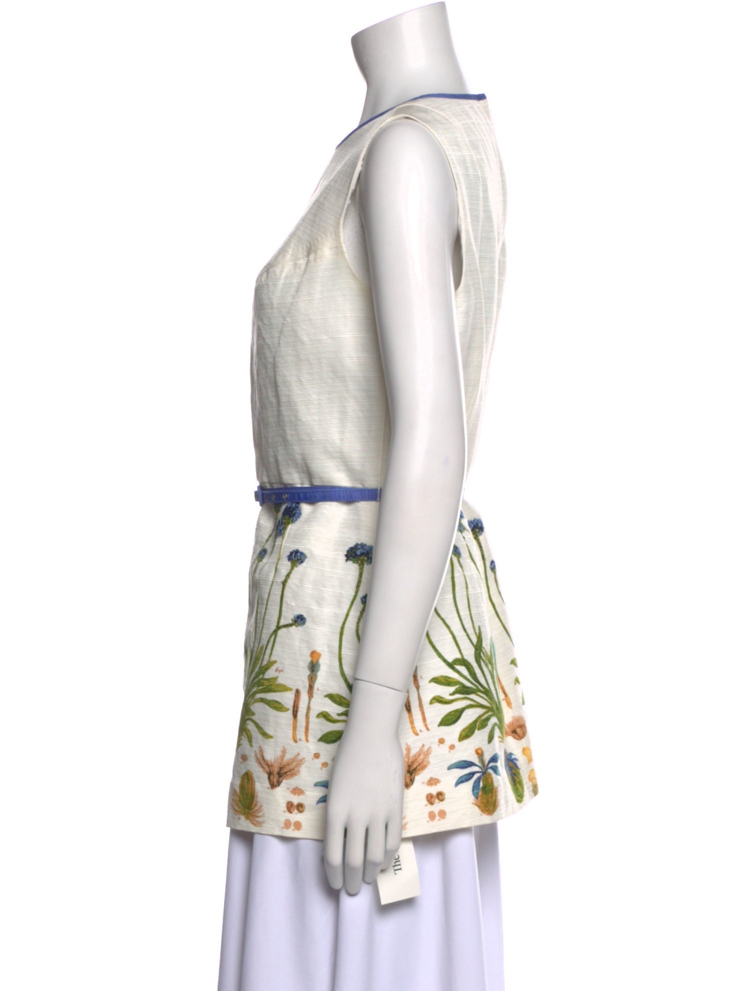 Tory Burch Printed Crew Neck Tunic