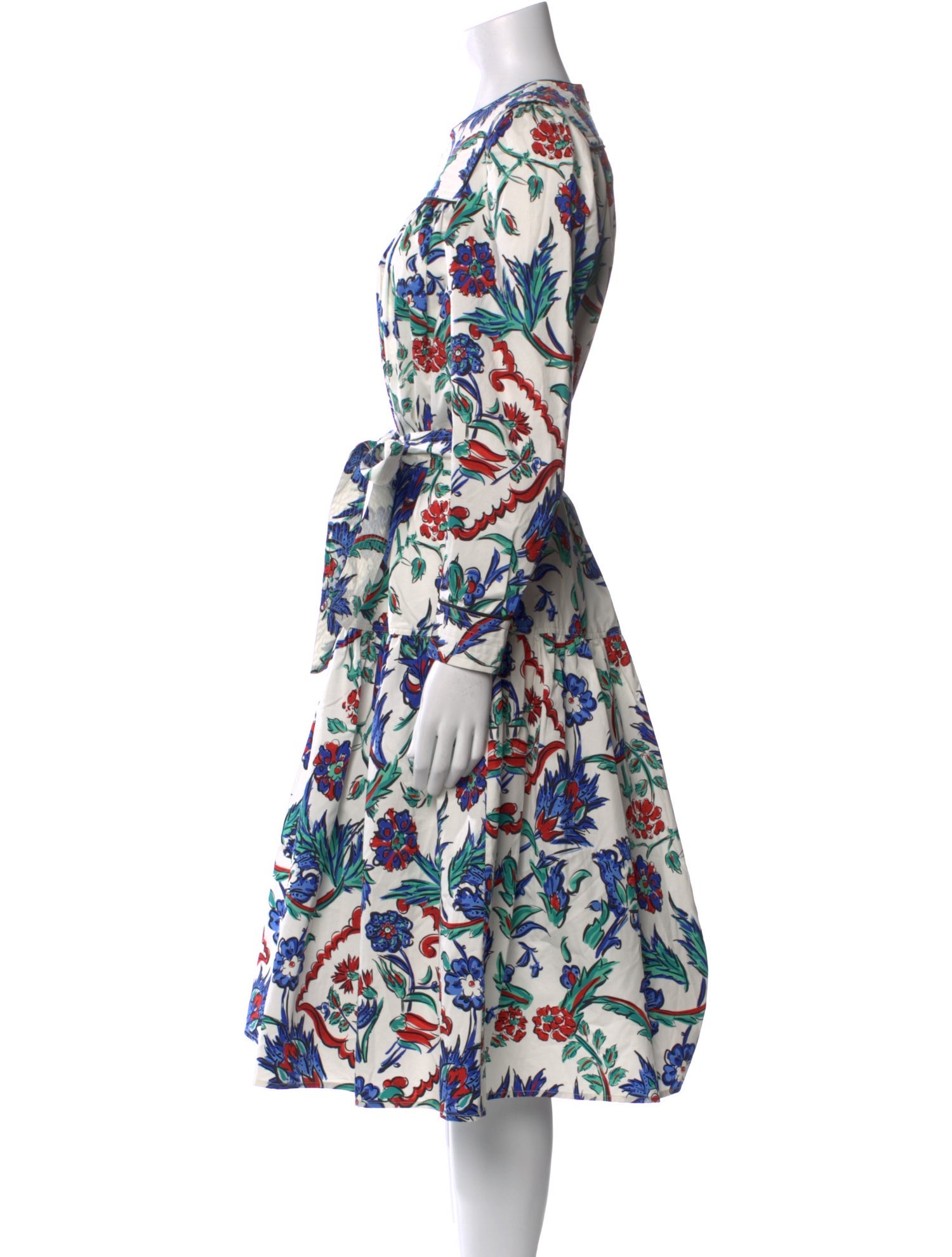 Tory Burch Floral Print Midi Length Dress w/ Tags
