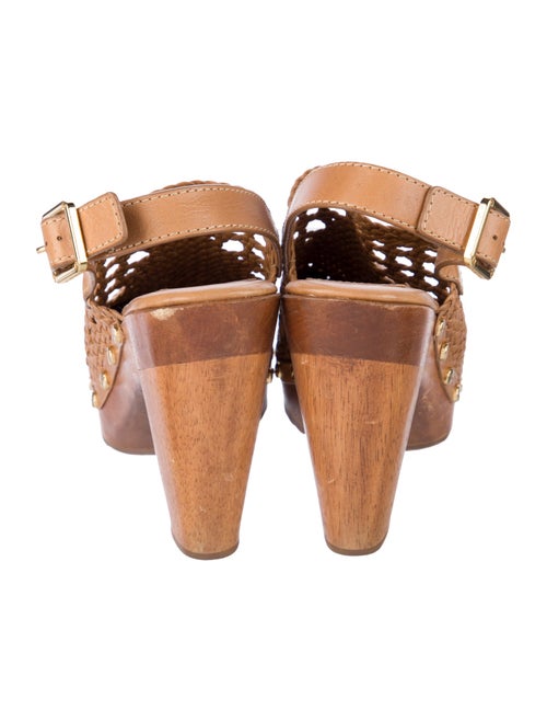 Tory Burch Leather Studded Accents Pumps