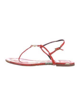 Tory Burch Patent Leather Sandals