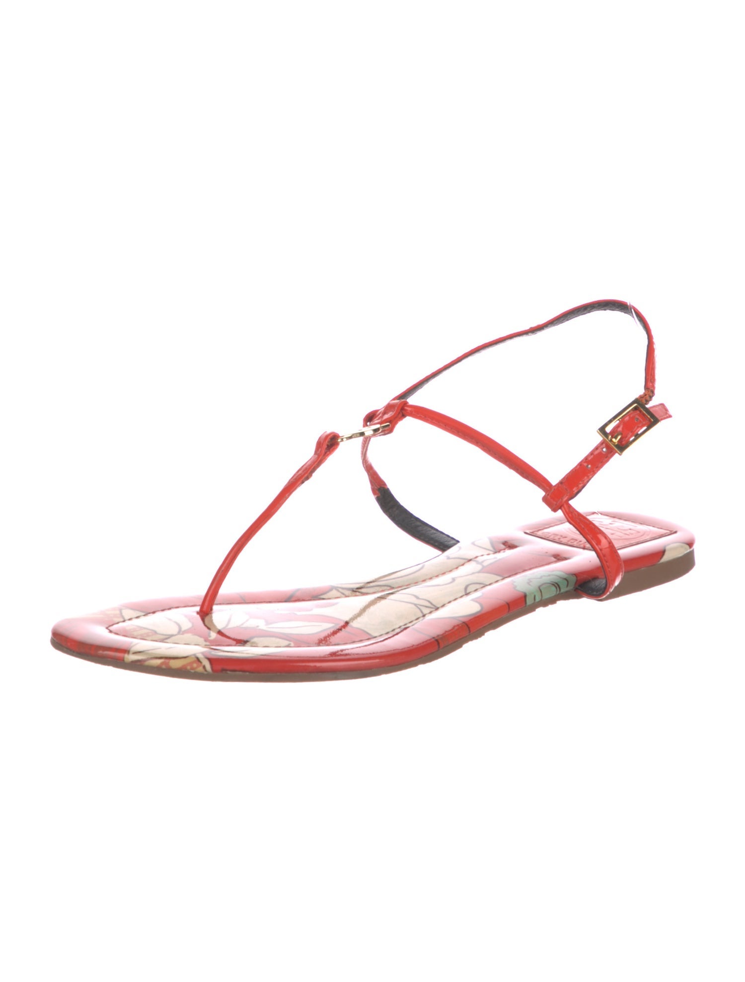 Tory Burch Patent Leather Sandals