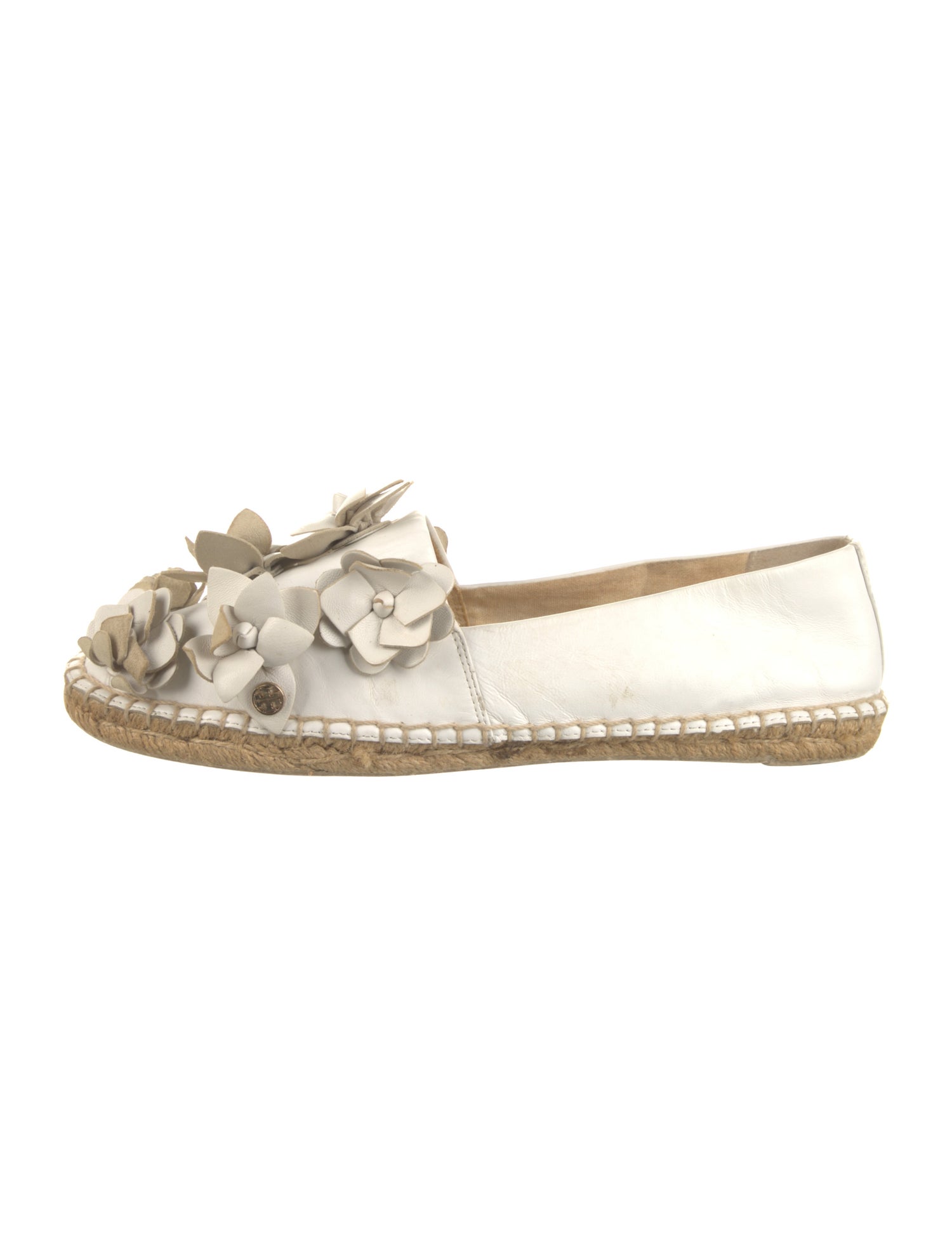 Tory Burch Leather Espadrilles
