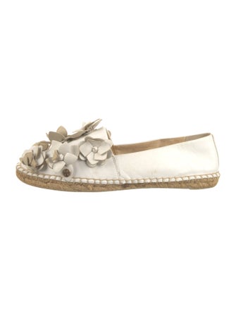 Tory Burch Leather Espadrilles
