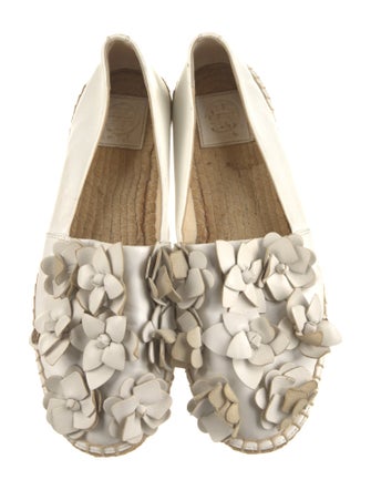 Tory Burch Leather Espadrilles
