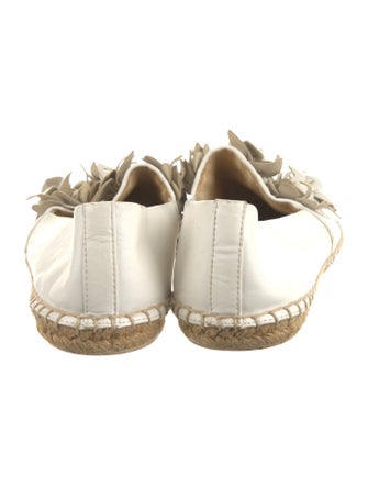 Tory Burch Leather Espadrilles