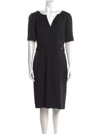 Tory Burch V-Neck Knee-Length Dress