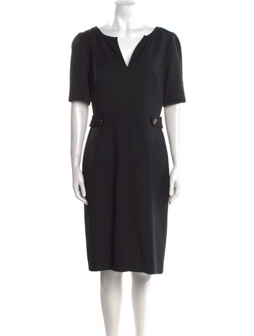 Tory Burch V-Neck Knee-Length Dress