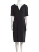 Tory Burch V-Neck Knee-Length Dress