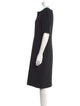 Tory Burch V-Neck Knee-Length Dress