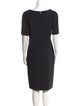 Tory Burch V-Neck Knee-Length Dress