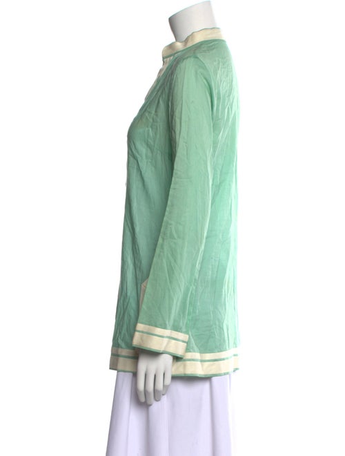 Tory Burch V-Neck Long Sleeve Tunic