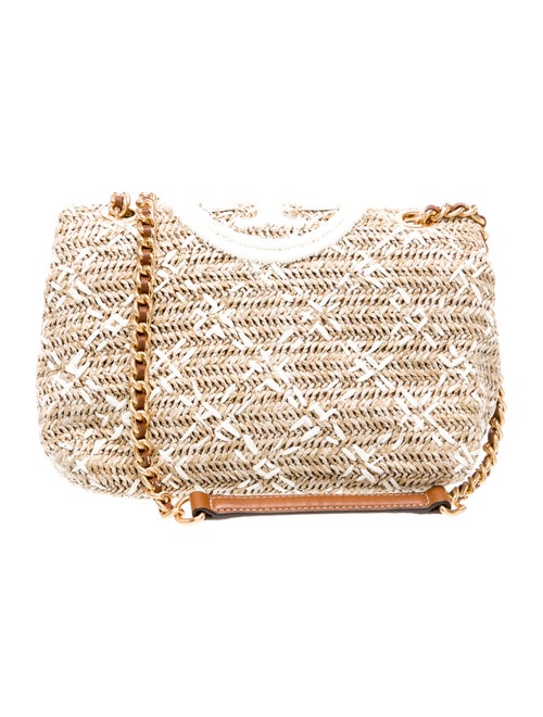 Tory Burch Straw Crossbody Bag