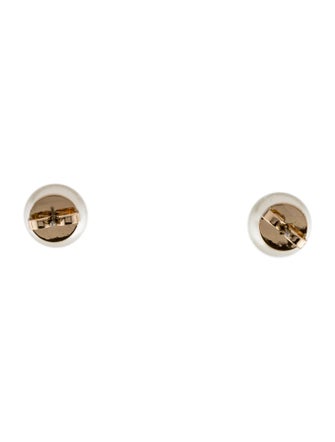 Tory Burch Faux Pearl Kira Stud Earrings