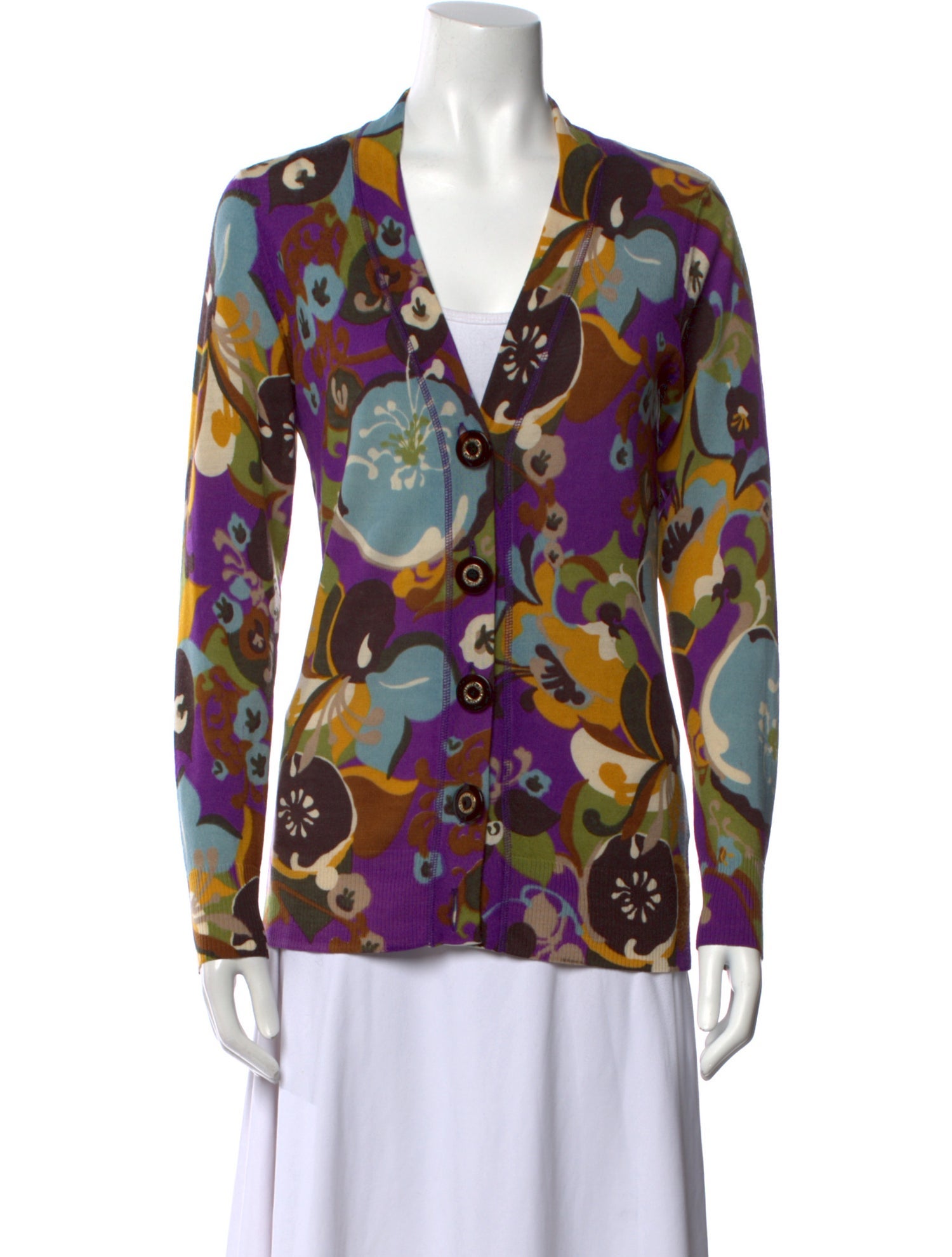 Tory Burch Wool Printed Sweater