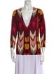Tory Burch Wool Printed Sweater