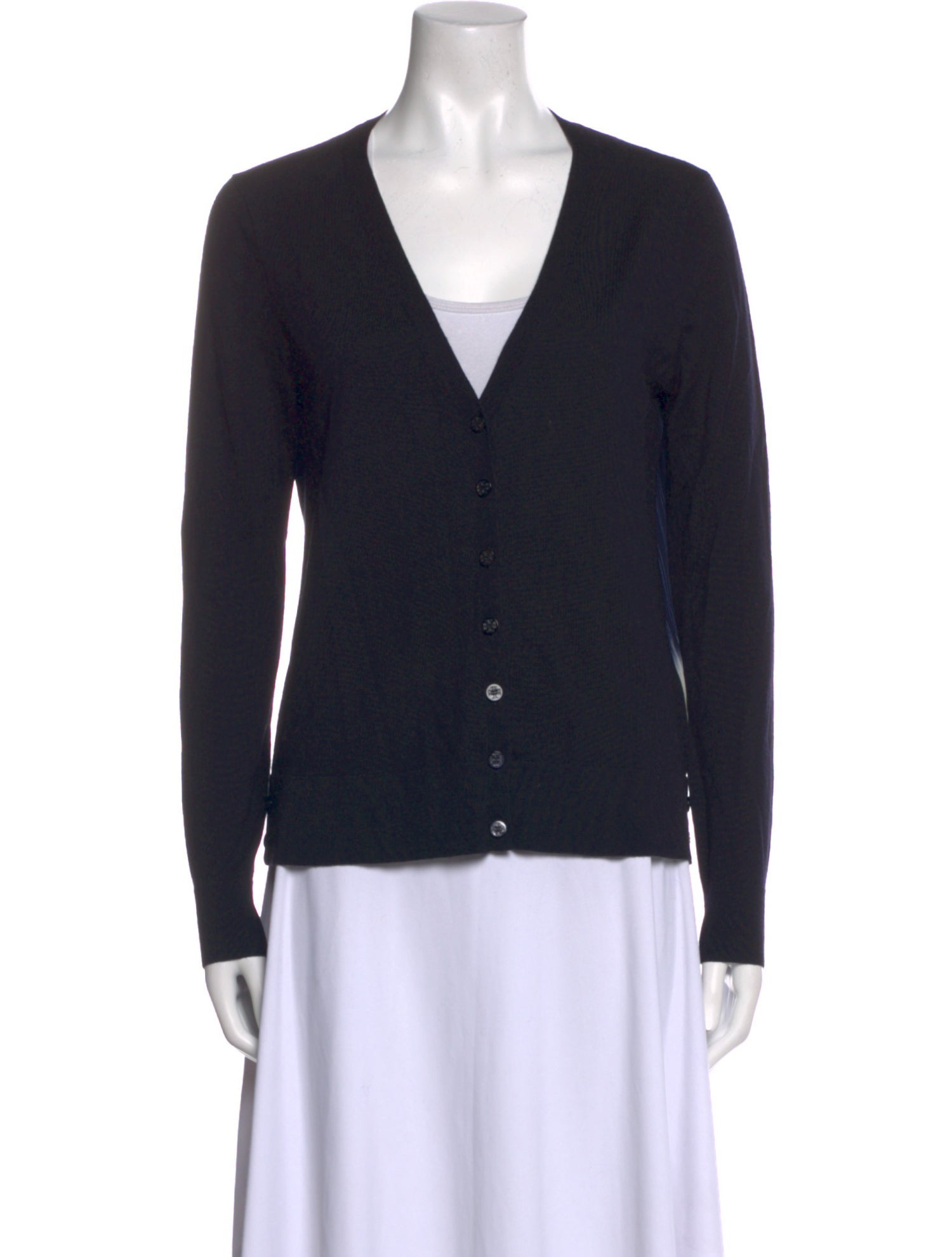 Tory Burch Merino Wool V-Neck Sweater