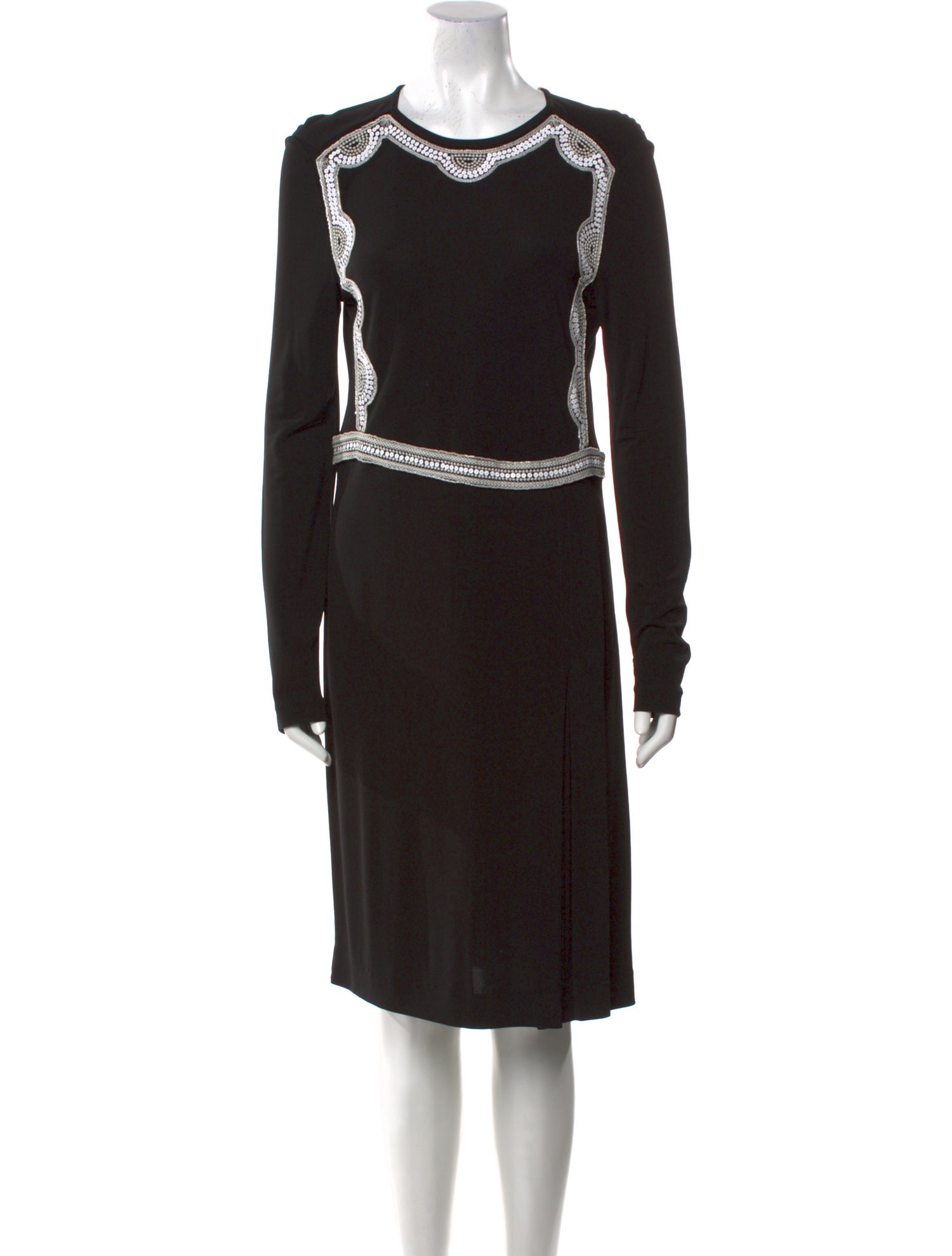 Tory Burch Crew Neck Knee-Length Dress