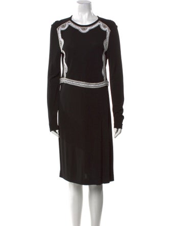 Tory Burch Crew Neck Knee-Length Dress