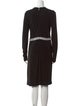 Tory Burch Crew Neck Knee-Length Dress