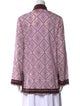 Tory Burch Printed V-Neck Tunic