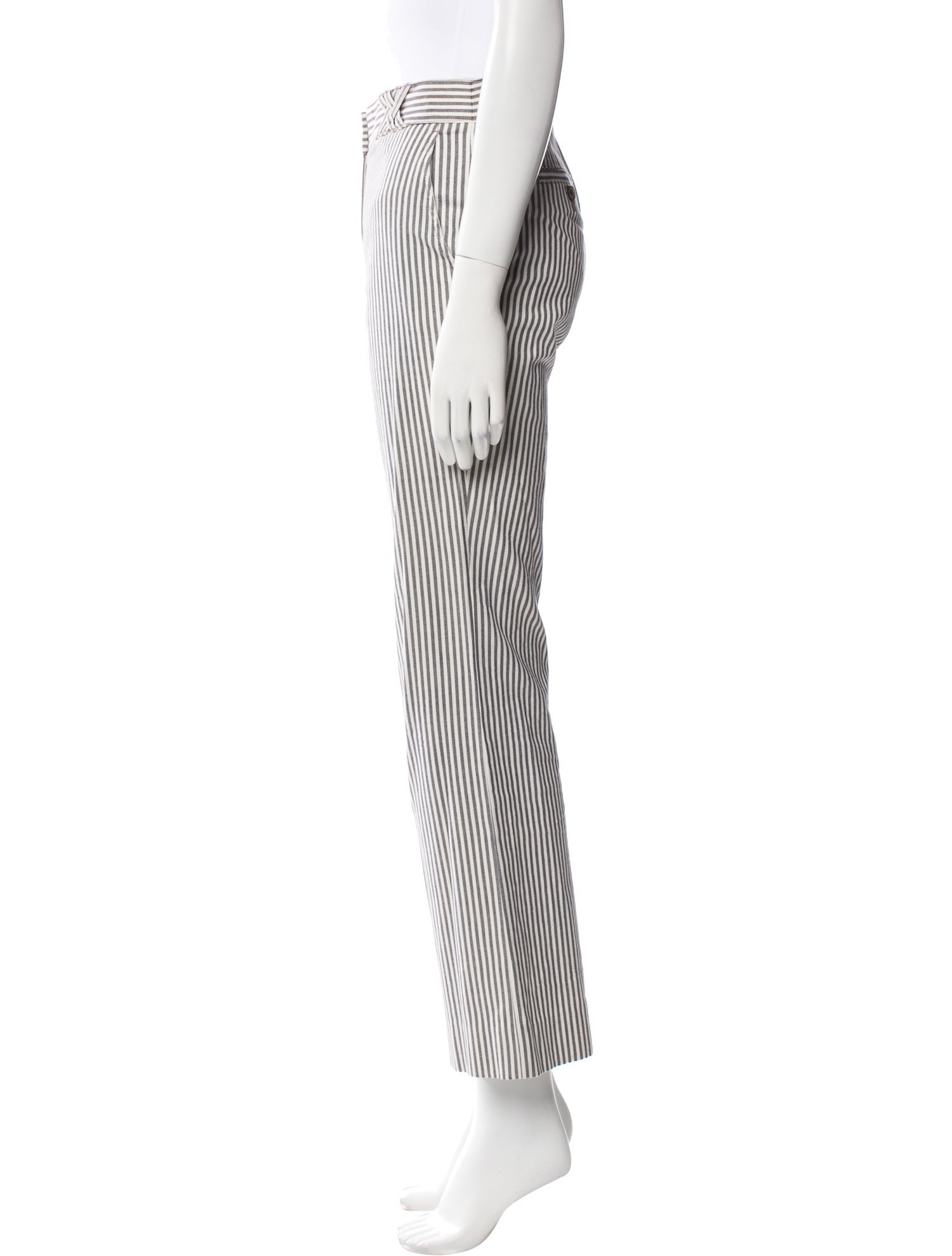 Tory Burch Striped Wide Leg Pants