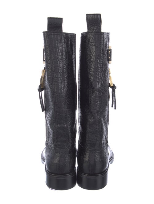 Tory Burch Leather Moto Boots