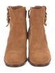 Tory Burch Suede Moto Boots