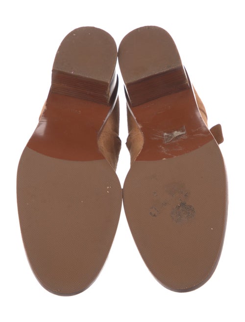 Tory Burch Suede Moto Boots