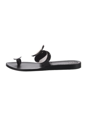 Tory Burch Leather Slides