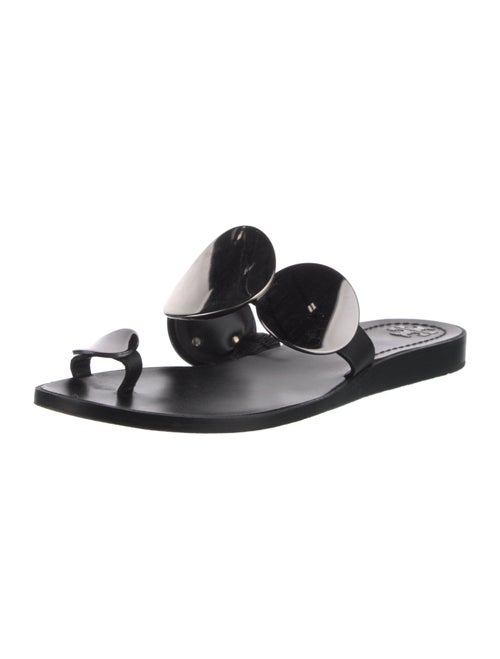 Tory Burch Leather Slides