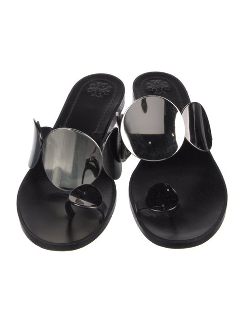 Tory Burch Leather Slides