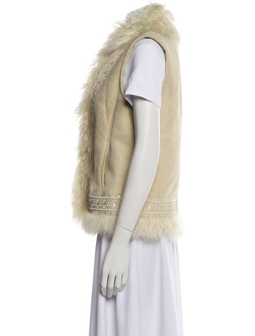 Tory Burch Leather Printed Vest