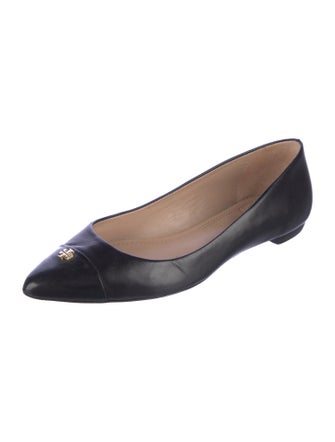 Tory Burch Leather Ballet Flats