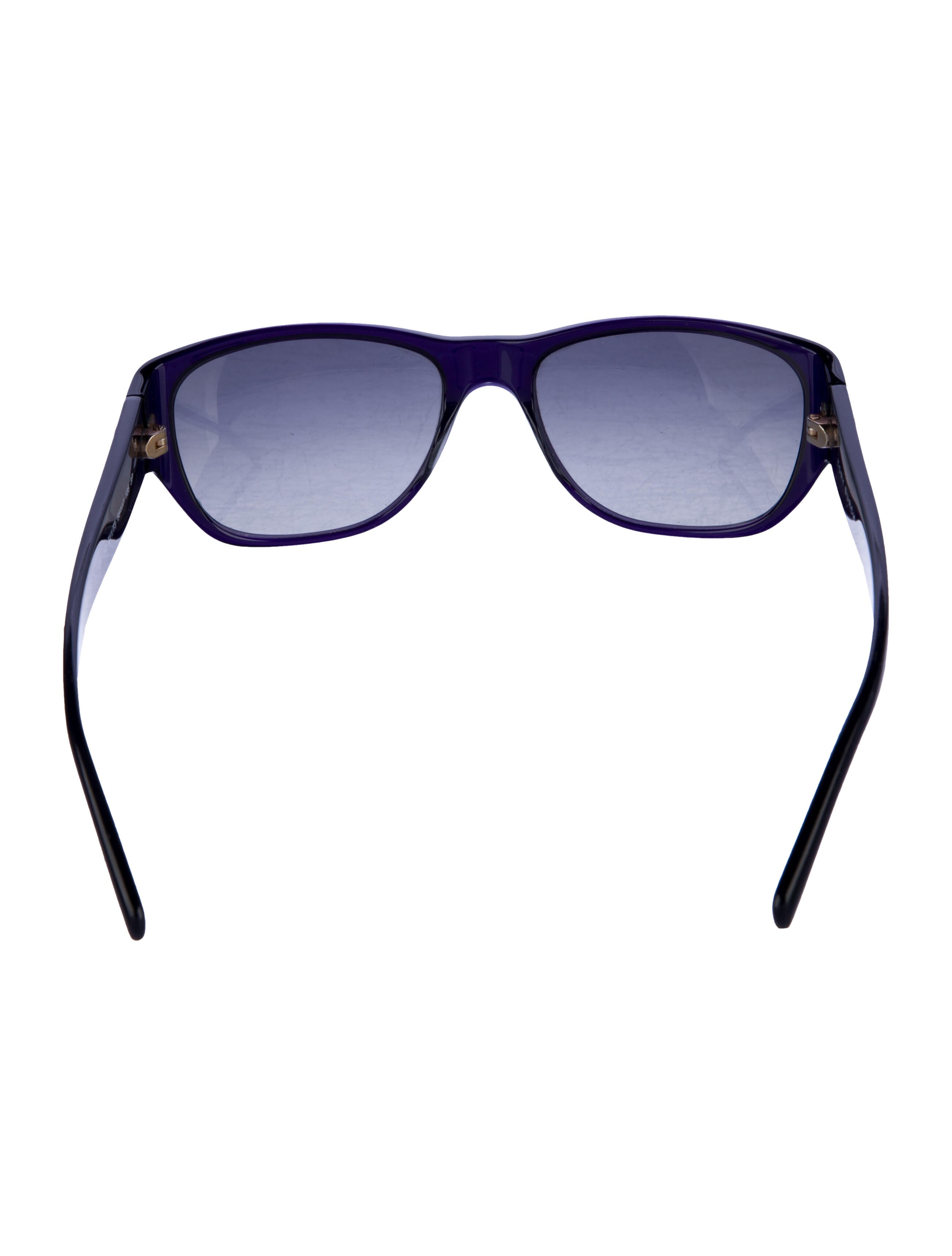 Tory Burch Square Gradient Sunglasses
