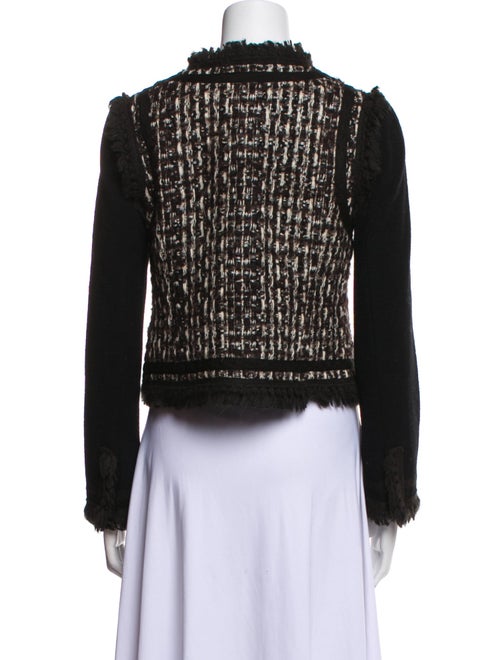 Tory Burch Wool Tweed Pattern Evening Jacket