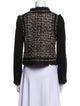 Tory Burch Wool Tweed Pattern Evening Jacket