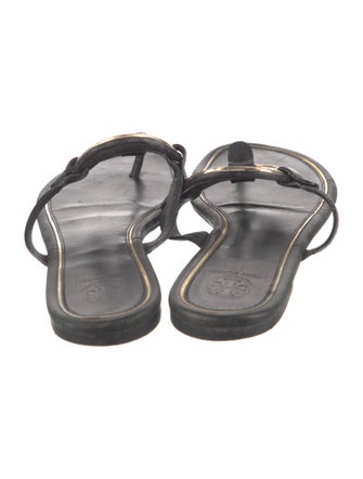 Tory Burch Leather Slides