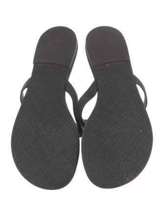 Tory Burch Leather Slides