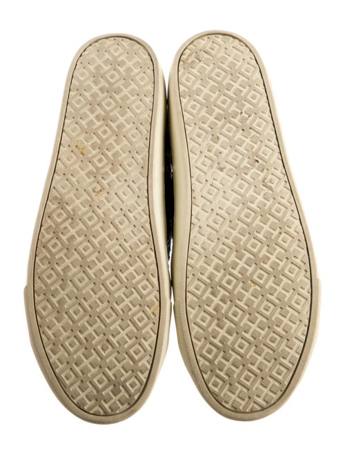 Tory Burch Lace Pattern Embroidered Accent Sneakers