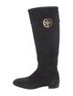 Tory Burch Suede Riding Boots