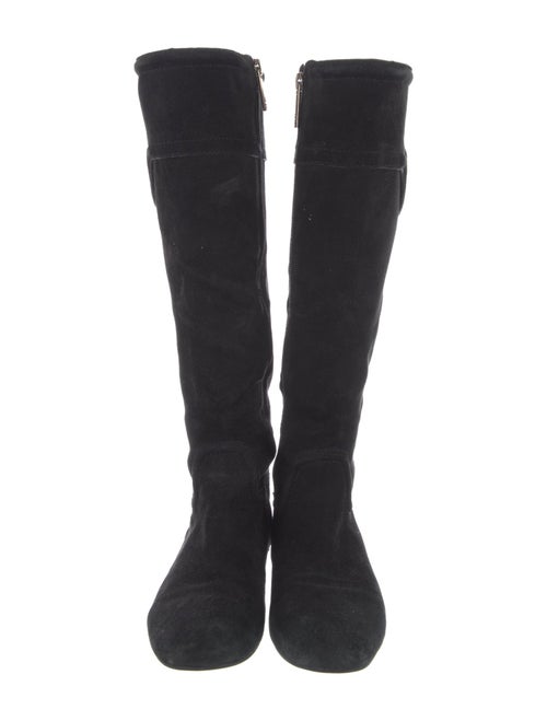 Tory Burch Suede Riding Boots