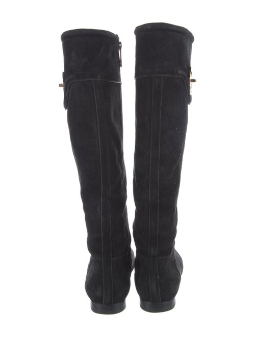 Tory Burch Suede Riding Boots