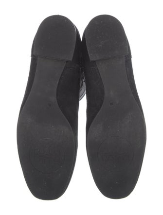 Tory Burch Suede Riding Boots