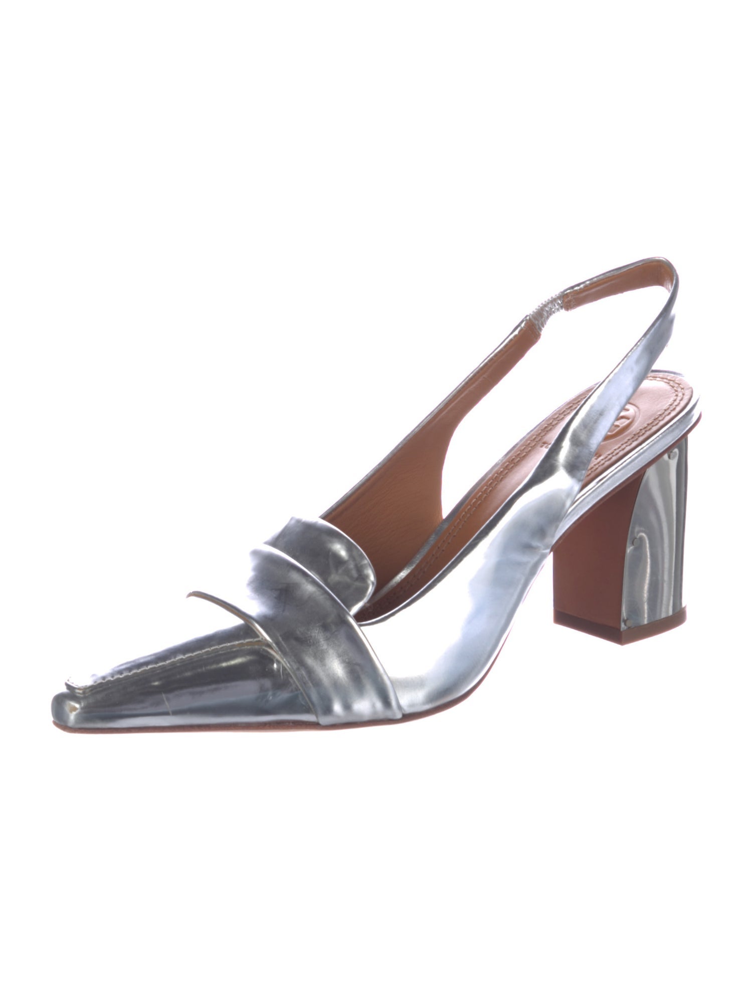 Tory Burch Leather Slingback Pumps