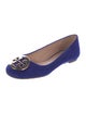 Tory Burch Suede Ballet Flats