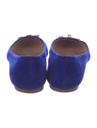 Tory Burch Suede Ballet Flats