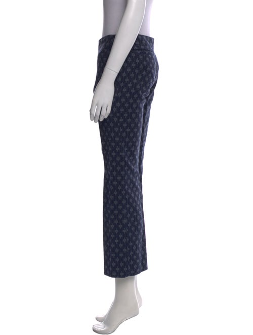 Tory Burch Printed Straight Leg Pants