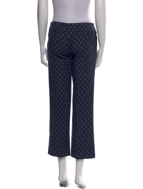 Tory Burch Printed Straight Leg Pants