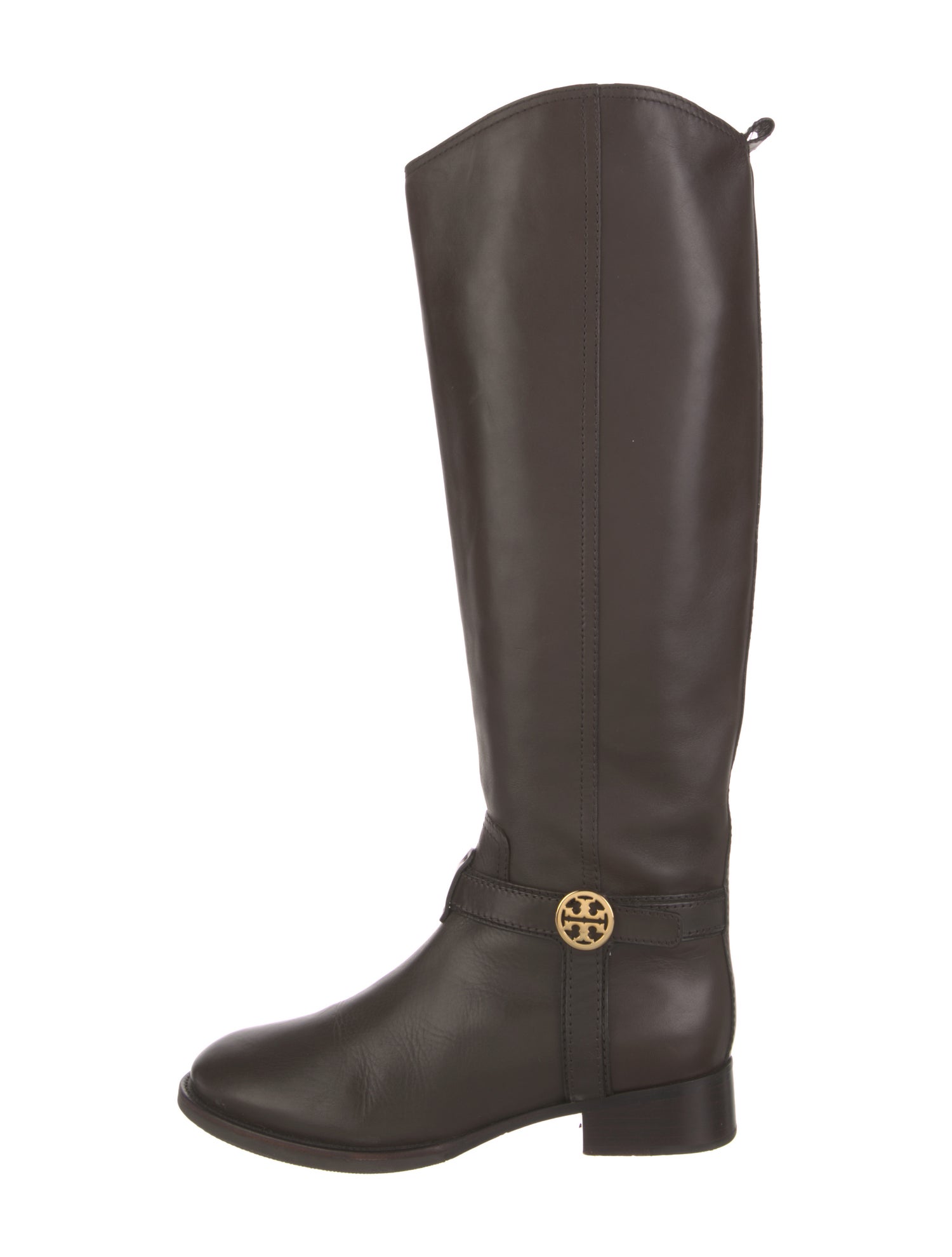 Tory Burch Leather Riding Boots